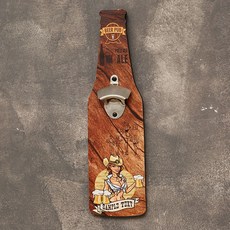 Alleophom 餐廳牆面裝飾開瓶器 11 x 39 cm L261-17T, TYPE2(L261-17T2ON), 1個