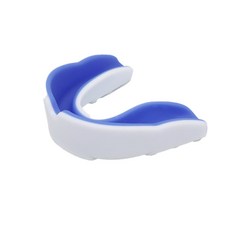 Balamangs 彩色成人護齒套, 白色 藍色