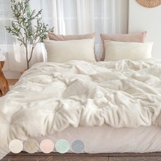 Yesbedding 韓國製Snow優質10mm拉絲超細纖維薄被, 自然象牙白