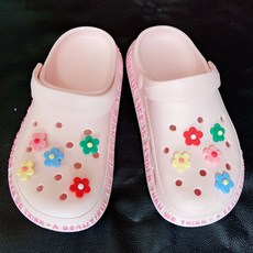 小花洞洞鞋鞋扣2件組 5款