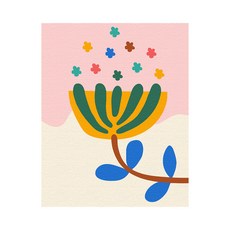 Play about 星星糖果花 DIY 傑作畫 40 x 50cm套組, 混色