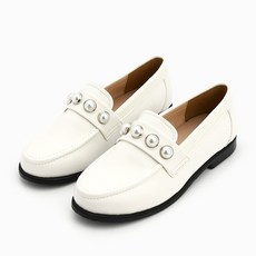 Rabbit Foot 兒童珍珠裝飾樂福鞋