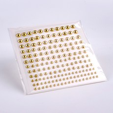 젤루나 심플 라운드 볼 페이크 피어싱 페이스 스티커 FS-06