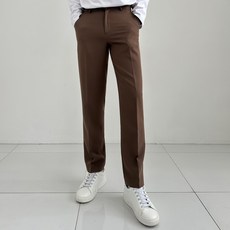 남성용 사계절 히든 뒷밴딩 일자 슬랙스 5cm