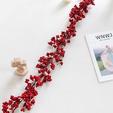 flowertree 室內牆壁裝飾品 All Berry 莓果掛飾 180cm, 混色