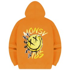 Mons&Vill 圖案微笑 連帽T恤 VIA_0060