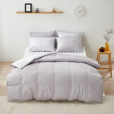 GOOSE&HOME Gooson Ivy嬰兒鵝絨波蘭鵝絨被 PG90 800g, 灰燼色