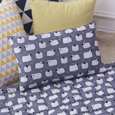 BEAUTE HOUSE 枕套, 灰色綿羊款