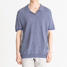 Kinlock By Kinlock Anderson男款開領半針織衫