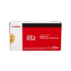 Canon 佳能 高品質原廠碳粉匣 CRG-052, 黑色, 1個