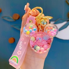 J&B 米奇串珠鑰匙圈