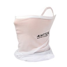 카투스 피톤치드 스트라이프 귀 멀티스카프 X7, 화이트, 1개