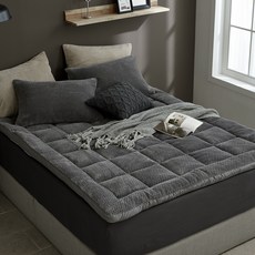 HEIRLOOM 自發熱羊毛床墊, 5cm, 炭灰色