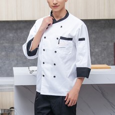 UNHEV 飯店廚師烹飪工作服