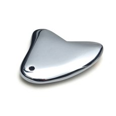 心型刮痧按摩石 40*30*6.5mm, 單一顏色, 1個