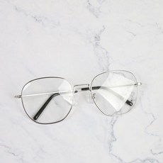 The Brille 大尺寸方形金屬眼鏡框 60mm