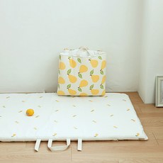 asomn 嬰幼兒涼感Duraron夏季午睡墊, 木瓜