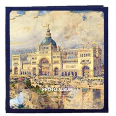 相冊 01款式, 40張, 白色（鑲嵌）