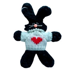 Haha Slime 毛根娃娃 DIY 套組, 黑色, 1個