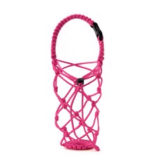 캐리보틀 핸드메이드 네트캐리백, 핫핑크, 1개