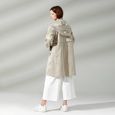 HALEY 女性長版防風外套 HF-WO1317