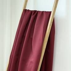 대성섬유 마감처리 된 3중직 암막원단, 와인, 1개
