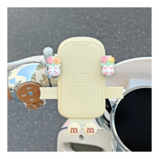 KODACHIEF 專業自行車手機支架 鬱金香小花盆 11.5 x 10.5 cm, 混色, 1個