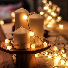 LED裝飾燈串 50顆, 單一顏色