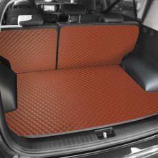 GMZ MOTORS 菱格紋車泊後排座覆蓋墊組, 棕色, Nexo