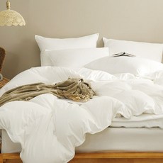 라셀렌 빌리프 헝가리 90 구스다운 차렵이불 300g, 스노우화이트