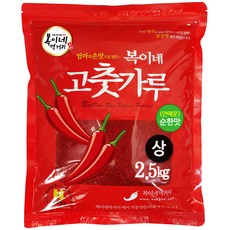 BokineMeokgeori 不辣辣椒粉 上級泡菜用, 2.5kg, 1個