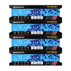 인콘트로 스포츠 헤어밴드 4p, 트라이스카이블루, 1개