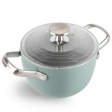 GREEN PAN 電磁爐適用雙耳亞洲多功能鍋 1.8L, 藍色, 1個, 18cm