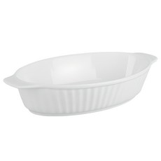 艾希莉焗烤盤 白色, 1個, 白色的