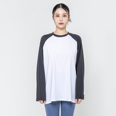 HMUS 女款Olaubi寬鬆版型長袖T恤 防曬衣