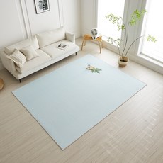 블레딕홈 로제 사계절 워셔블 시어서커 러그