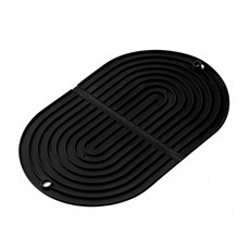 하로아 휴대용 식기 건조 매트, 블랙