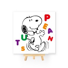 아이러브페인팅 피너츠 DIY CUBIC PAINTING 2020cm, 댄스 스누피, 1개