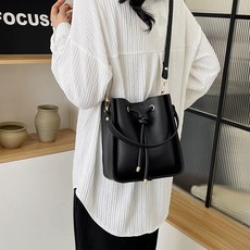 아트조이 DIY 마이 드로우백 가죽공예 세트, 1세트, 블랙