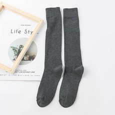 高爾夫及膝襪, 深灰色, 1個