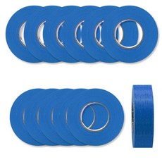 O-ON 遮蔽膠帶 藍色 25mm, 12個