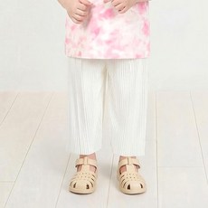 밀크마일 프랜치 버니 블러링 아쿠아 주름 팬츠