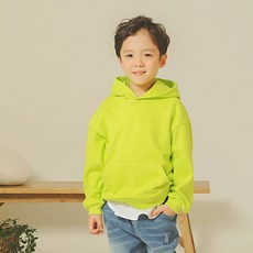 KIDSCODI 兒童款版型佳寬鬆連帽T恤