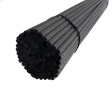 Hoonymarket 蘆葦纖維擴散棒 4 毫米 x 20 厘米, 50個, 灰色