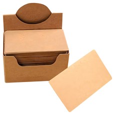 O-ON DIY牛皮空白單字卡 400入, 工藝, 400張