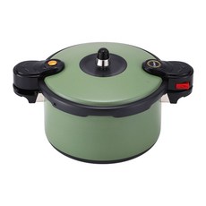 Cookin IH電磁爐彩色壓力鍋 9人份, 綠色, 1個, 5L