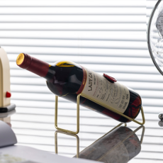 Allincell 簡潔葡萄酒架 27 x 7 x 8.5 cm, 1個, 金色