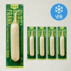 바르닭 닭가슴살 후랑크 꼬치 알싸청양 (냉동), 70g, 5개