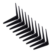 ETSHOP置物架用鵝掌鉸鏈 黑色 S 150*125*35mm, 10個