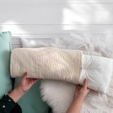 mula 兒童環保枕頭 厚實枕套 + 枕芯組, 混色